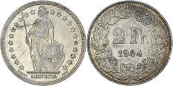World Coins - Coin, Switzerland, 2 Francs, 1944, , Silver, KM:21