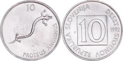 World Coins - Coin, Slovenia, 10 Stotinov, 1992, , Aluminum, KM:7