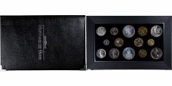 World Coins - France, Coffret 1 c. à 100 frs., 1989, MDP, série FDC,
