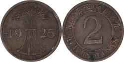 World Coins - Coin, Germany, 2 Reichspfennig, 1925