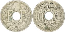 World Coins - Coin, France, Lindauer, 10 Centimes, 1917, Paris, , Copper-nickel