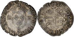 World Coins - Coin, France, Henri IV, Douzain, 1596, Lyon, , Billon, Sombart:4420