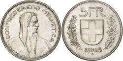 World Coins - Coin, Switzerland, 5 Francs, 1965, Bern, , Silver, KM:40