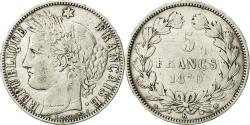 World Coins - Coin, France, Cérès, 5 Francs, 1870, Bordeaux, , Silver, KM:818.2