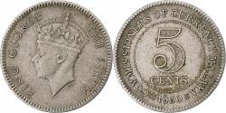 World Coins - Coin, MALAYA, 5 Cents, 1950, , Copper-nickel, KM:7
