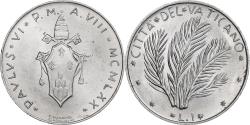 World Coins - Vatican, Paul VI, 1 Lire, 1970 (Anno VIII), Rome, Aluminum, , KM:116