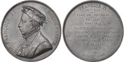 World Coins - France, Medal, Les Rois de France, François II, History, Caqué, , Tin