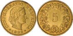 World Coins - Coin, Switzerland, 5 Rappen, 1982, Bern, , Aluminum-Bronze, KM:26c