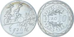 World Coins - France, 10 Euro, Egalité, 2014, Sempé, , Silver, Gadoury:EU718