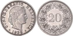 World Coins - Coin, Switzerland, 20 Rappen, 1929