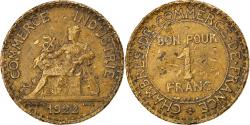 World Coins - Coin, France, Chambre de commerce, Franc, 1922, Paris,