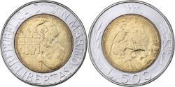 World Coins - San Marino, 500 Lire, 1994, Bi-Metallic, , KM:314