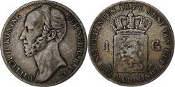 World Coins - Netherlands, William II, Gulden, 1848, Silver, , KM:66