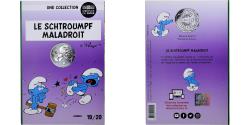 World Coins - France, 10 Euro, Le Schtroumpf Maladroit (19/20), 2020, MDP, Silver,