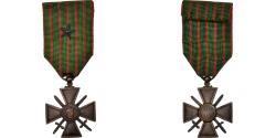 World Coins - France, Croix de Guerre, Medal, 1914-1918, Une Citation, Excellent Quality