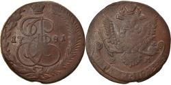 World Coins - Coin, Russia, Catherine II, 5 Kopeks, 1781, Ekaterinbourg, , Copper