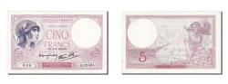 World Coins - Banknote, France, 5 Francs, 5 F 1917-1940 ''Violet'', 1939, 1939-09-14, UNC(63)