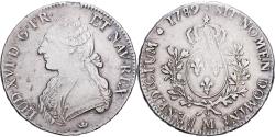 World Coins - France, Louis XVI, Ecu, Écu aux branches d'olivier, 1789, Toulouse, Silver