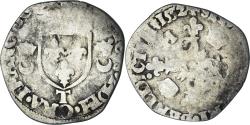 World Coins - Coin, France, Henri II, Douzain aux croissants, 1552, Nantes, , Billon