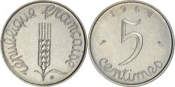 World Coins - Coin, France, Épi, 5 Centimes, 1964, Paris, , Stainless Steel, KM:927