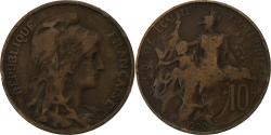 World Coins - France, 10 Centimes, Dupuis, 1900, Paris, Bronze, , Gadoury:277, KM:843