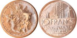 World Coins - Coin, France, Mathieu, 10 Francs, 1982, Paris, FDC, , Nickel-brass