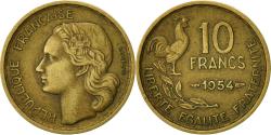 World Coins - Coin, France, Guiraud, 10 Francs, 1954, Paris, , Aluminum-Bronze