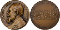 World Coins - France, Medal, L. Mertz, créateur des cours Alfred de Vigny, Bronze,