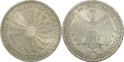 World Coins - Coin, GERMANY - FEDERAL REPUBLIC, 10 Mark, 1972, Hamburg, , Silver