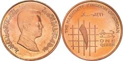 World Coins - Coin, Jordan, Abdullah II, Qirsh, Piastre, 2000/AH1421, , Copper Plated