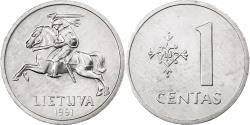 World Coins - Lithuania, Centas, 1991, Aluminum, , KM:85