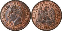 World Coins - Coin, France, Napoleon III, 2 Centimes, 1862, Bordeaux, , Bronze