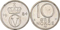 World Coins - Coin, Norway, 10 Öre, 1984