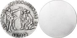 World Coins - France, Medal, Académie Internationale de Lutèce, n.d., Silvered bronze