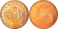 World Coins - Monaco, Euro Cent, 2001, Paris, , Copper Plated Steel, KM:167