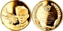 World Coins - France, Medal, Conquête de l'Air, 1er As de la Chasse Britannique, Aviation