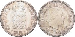 World Coins - Coin, Monaco, Rainier III, 10 Francs, 1966, Monnaie de Paris, , Silver