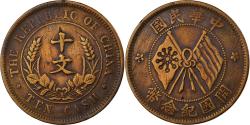 World Coins - CHINA, REPUBLIC OF, 10 Cash, 10 Wen, 1920, Copper, , KM:303