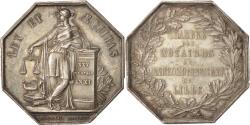 World Coins - France, Token, Notary, Chambre des Notaires de l'arrondissement de LIlle, 1883
