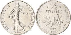 World Coins - Coin, France, Semeuse, 1/2 Franc, 1996, , Nickel, KM:931.2, Gadoury:429