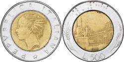 World Coins - Italy, 500 Lire, 1992, Rome, Bi-Metallic, , KM:111