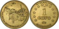 World Coins - France, Euro, Euro des villes, Narbonne, 1997, Cupronickel,
