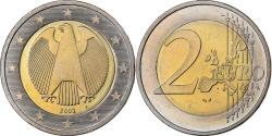World Coins - Germany, 2 Euro, 2002, Stuttgart, Bi-Metallic,