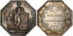 World Coins - France, Token, Chambre des Notaires de l'arrondissement de Lille, 1805, Silver