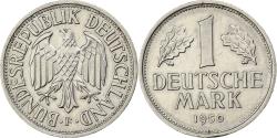World Coins - Federal Republic of Germany, Mark, 1950, Stuttgart, Copper-nickel,