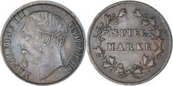 World Coins - France, Token, Napoléon III, Spiel Marke, , Copper