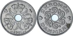 World Coins - Denmark, 2 Kroner, 2001