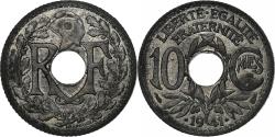 World Coins - France, 10 Centimes, Lindauer, 1941, Paris, Zinc,