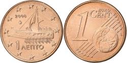 World Coins - Greece, Euro Cent, 2008, Athens, Copper Plated Steel,