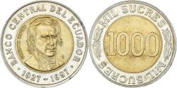 World Coins - Coin, Ecuador, 1000 Sucres, 1997